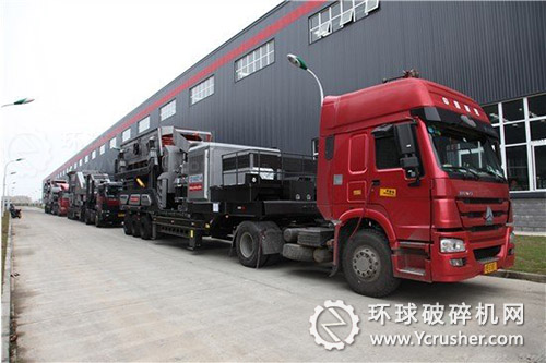上海西芝ZENITH向墨西哥礦業(yè)公司提供16臺輪胎式移動破碎站