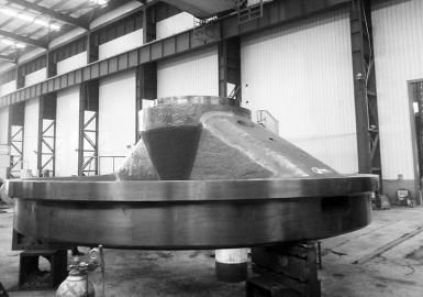 太重超大型破碎機耐磨件首次出口南美洲