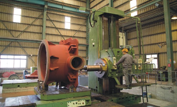 臺灣明裕機械股份有限公司加工區(qū)德國搪床 (直徑 160mm)