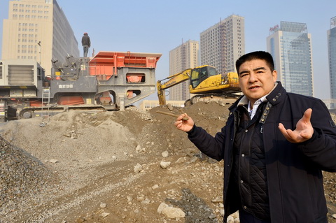 建筑垃圾移動(dòng)破碎站實(shí)現(xiàn)廢棄建筑垃圾資源再利用