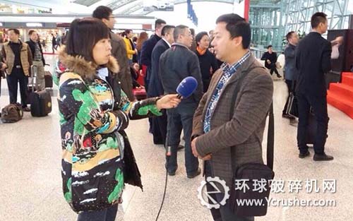 董事長甘德宏先生接受電視臺(tái)訪問