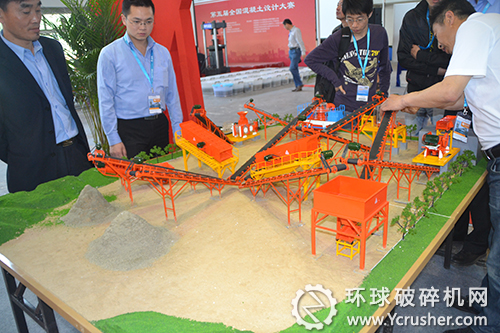 成都大宏立砂石生產線模型