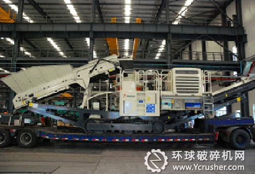 柳工美卓履帶式移動破碎篩分站設(shè)備