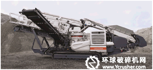 Lokotrack&reg; LT220D移動式組合破碎篩分站