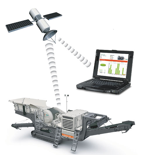 美卓為L(zhǎng)okotrack移動(dòng)式破碎站提供完整的生產(chǎn)系統(tǒng)管理工具 