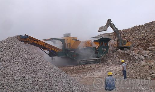 冀東裝備RCI140.160型履帶式大型移動(dòng)破碎機(jī)