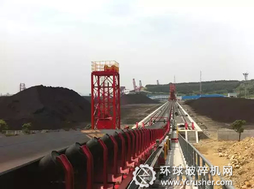 新建的BC6C帶式輸送機