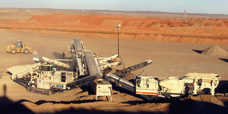 美卓移動破碎站確保蒙古銅金礦快速投產(chǎn)、平穩(wěn)運行