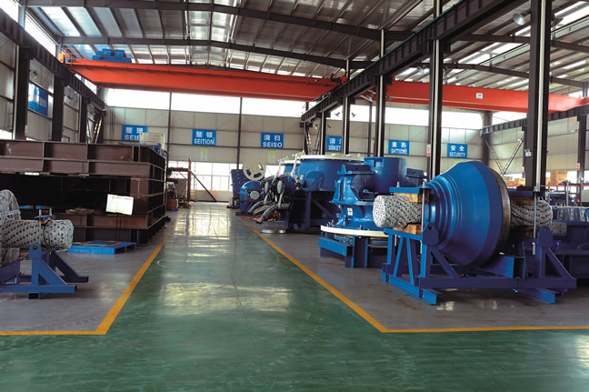 埃里斯克礦山工程機(jī)械有限公司破碎篩分設(shè)備生產(chǎn)車間