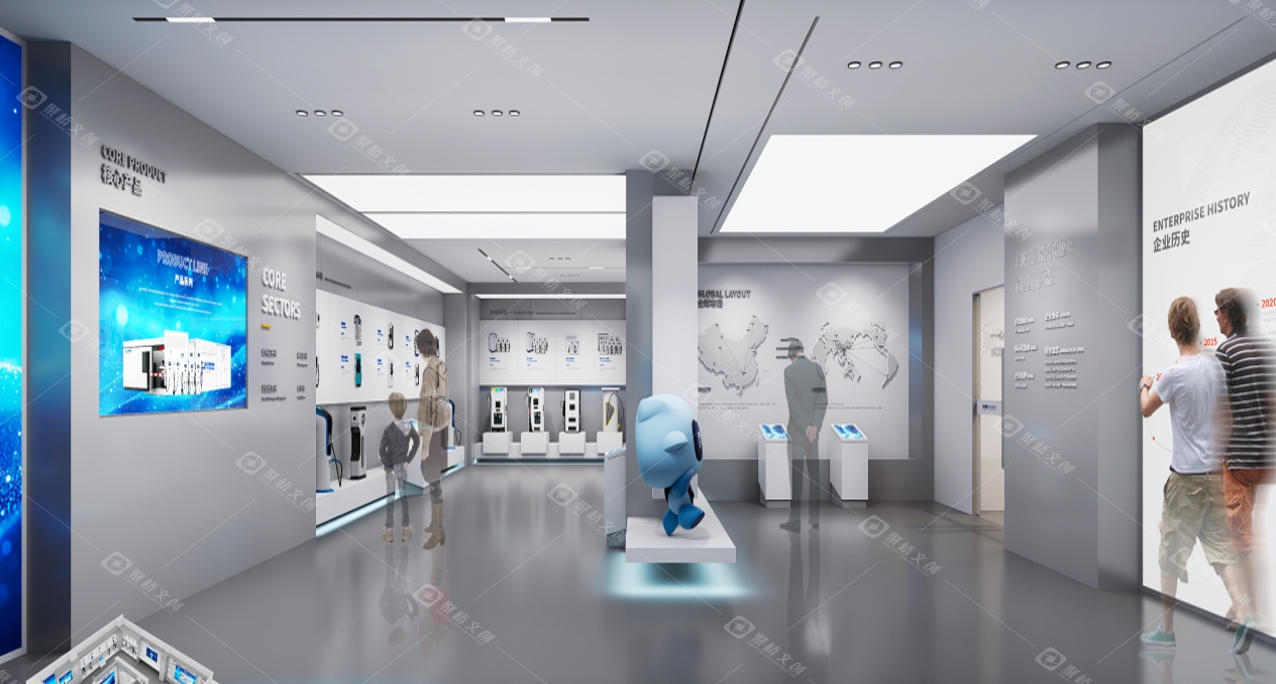新能源企業(yè)展廳設(shè)計 新能源企業(yè)展廳設(shè)計